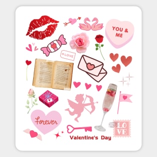 Valentine's Day 2023 Print - White Sticker